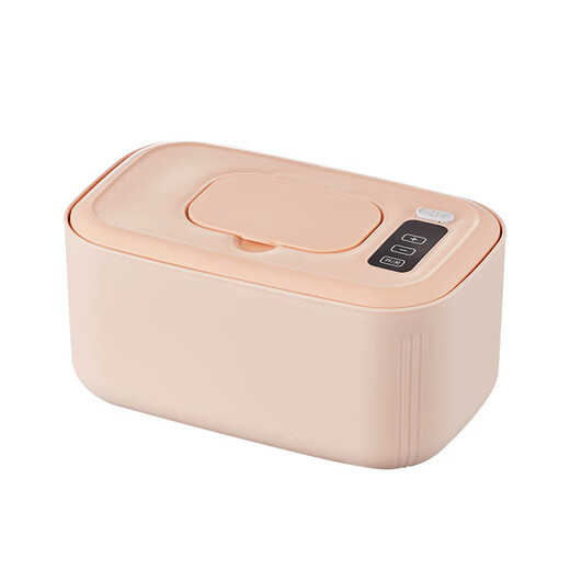 South Sandwich German quality wet wipes heater smart baby wet wipes heater baby wet wipes thermostat warmer wet wipes heater quick heat insulation moisturizing box customized milk yellow - baby-specific material thickened moisturizing - LCD screen temperature adjustable (large capacity)