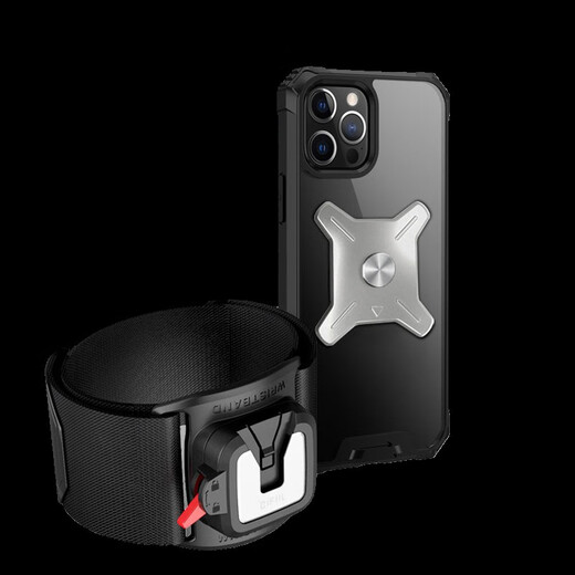 Mo Peng Chai Wrist Mobile Phone Holder Metal Detachable 360 Degree Rotating Bag with Cycling Takeout Arm Case Electric Folding Bicycle Metal Detachable Wrist Arm Three-in-One Detachable Model (Including Electric Vehicle Bracket)