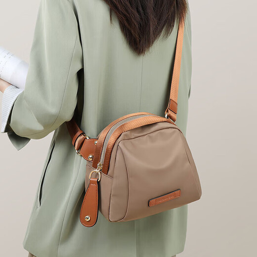 YUYULA包包女包斜挎贝壳包品牌休闲帆布单肩包生日礼物高级感送女友老婆