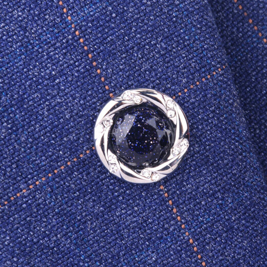 Everlasting Leaf Suit Brooch Men's Lapel Pin Suit Coat Corsage Jacket Accessories Japanese and Korean Version Trend Badge Balance Chest 8