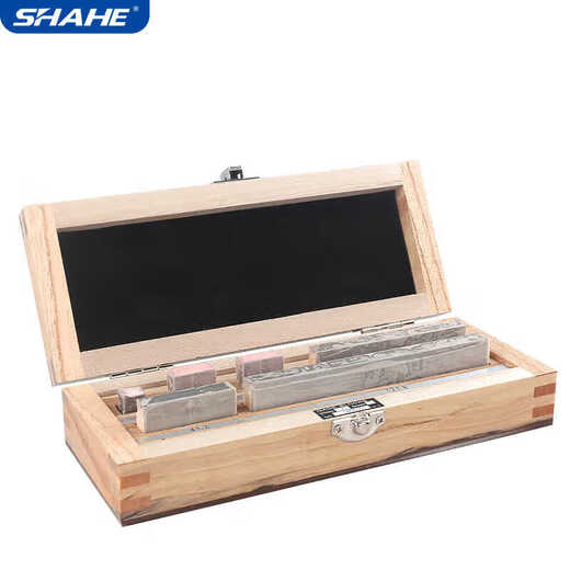 SCosy Shape Sanhe standard card micrometer calibration block gauge 6 blocks 12 blocks 20 blocks large 8 blocks calibration 0-100mm micrometer measuring block (20 blocks 0 level) 0.00