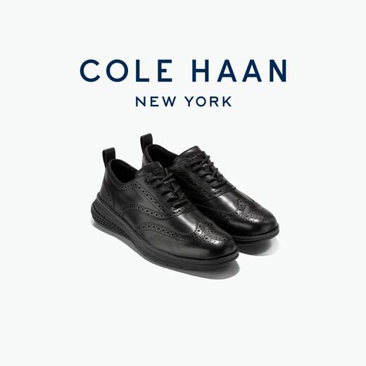 colehaan男士休闲商务正装鞋经典百搭真皮皮鞋男鞋C40677 黑色 42