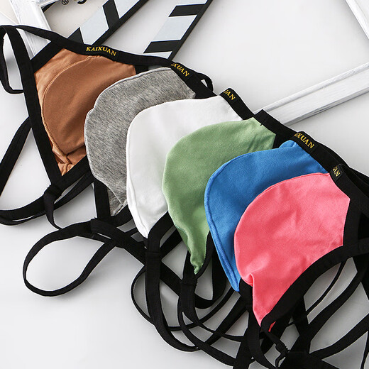 Men's sexy underwear, fun thong, ultra-thin breathable sexy pants, fun briefs, T library double underpants, black S/M