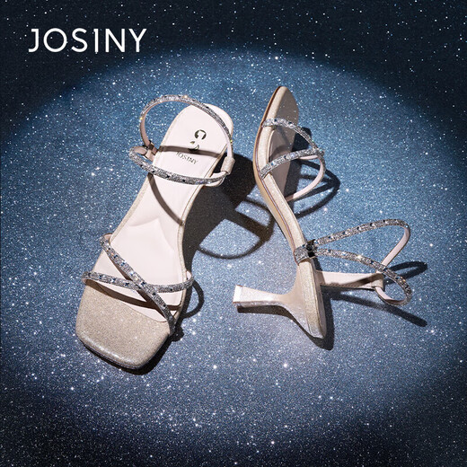 Zhuosini Fashion Sandals 2025 Été Nouveau talons polyvalents pour femmes STALLES HAUTE