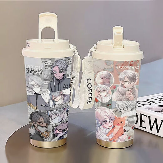Termosexual V Identidad Instrumento Copa termal de acero inoxidable Para la escuela Copa de agua para niños Copa de agua para niños 2025 Nuevo modelo Coffee Cup A-White-NZ693 Instrumento 316 Acero inoxidable