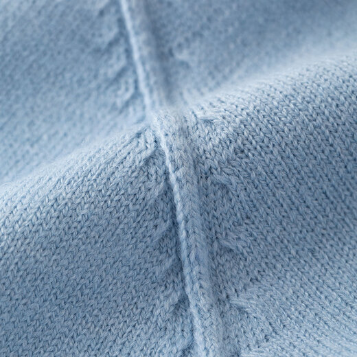 Inman (Inman) Estilo de fragancia Pequeño chaqueta de cárdigan de punto sólido para mujeres 2025 Autumn Sweater informal suelto suelto simple y versátil Blue Blue XL