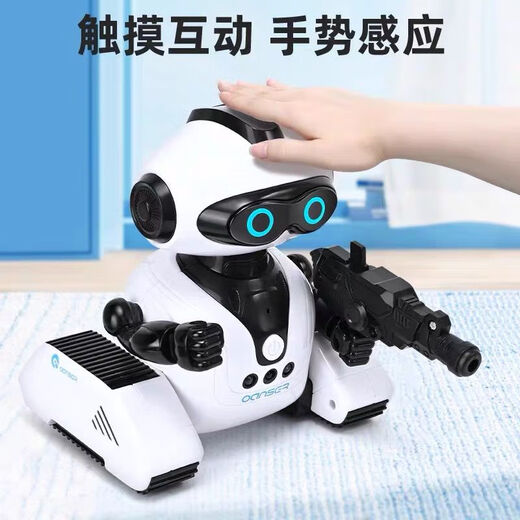 
Intelligent remote control robot programming voice voice control dialogue high-tech early education learning 6-year-old boy children's toys Voice intelligent robot green Chinese version official standard configuration