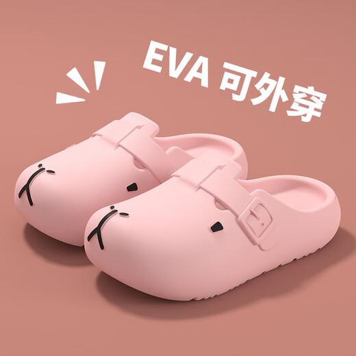 
Kapibala children's hole shoes for summer boys and girls wear 2025 new baby heeled beach sandals dark brown 26.5 26-27