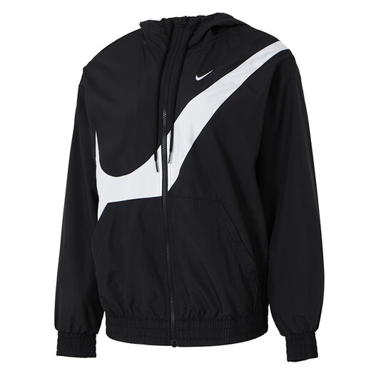 Nike (Nike) Frauenkleidung 2025 Sommer Sportbekleidung gewebt windprofessioneller Kapuzenportesport-Jacke Mode Casual Jacket Top HM8972-010 S