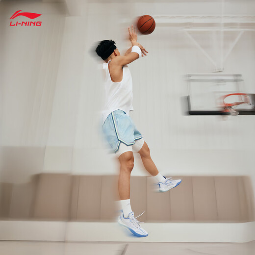 Li Ning Hurricane Lightning丨Basketball Shoes Men's Shoes 25 New Support Stable Professional Sports Shoes ABAU083
