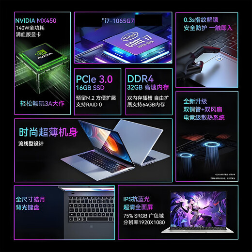 HAIWEIQI Book Subsidio oficial 30% 18,5 pulgadas 2025 Intel Core i9/i7 portátil con gráficos independientes de pura sangre, delgado y liviano, diseño de juegos de alta gama, estudiante universitario Core i5 Pantalla súper gigante de 18,5 pulgadas + pantalla completa 4k + memoria anti-luz azul 32G + disco duro súper rápido de 2TB