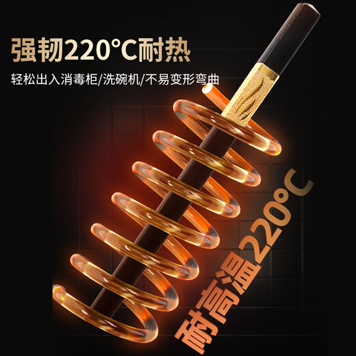 Double Guns Lucky Star Highlight KZ4882 Massenproduzierter Alloy-Stäbchen für Zuhause und Familie 2025 Neues High-End 30 Double Non-Slip [30 Double Package] Luxus und Shou Mian-Silver (27 cm Bankettmodell).