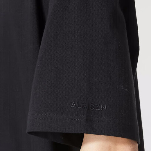 阿迪达斯（adidas）短袖T恤男士2025夏季新款针织透气宽松舒适休闲运动服纯色刺绣 IC9793黑色 S