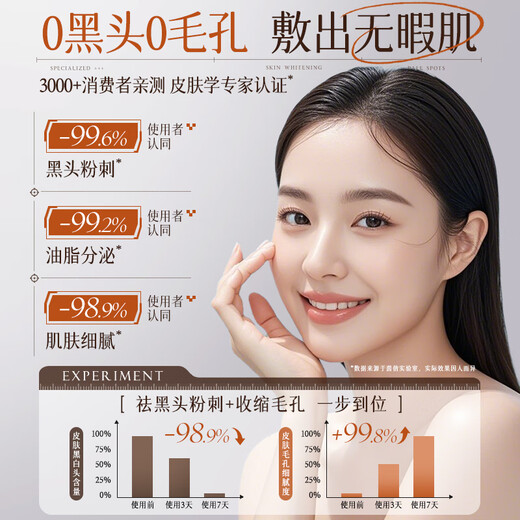 Yinqian peel-off mask removes blackheads and acne, shrinks pores and acne, deep cleansing nose patch, nasal mask artifact for men and women, gentle blackhead removal, peel-off mask