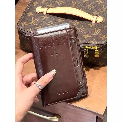 Sanqihu Passport Shroatee Case Case Sack Bag Bag Bag RFID Противорешивая банковская карта.