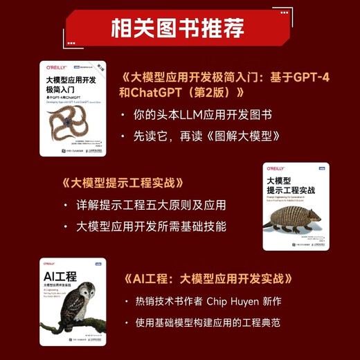图解大模型：生成式AI原理与实战 大语言模型大模型应用开发Transformer DeepSeek模型原理开发深度学习 图灵出品