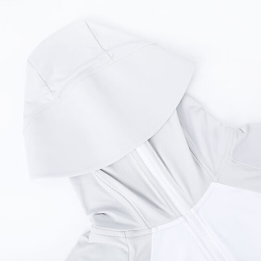 
361 women's sun protection clothes 2025 summer new style breathable hooded quick-drying loose face covering skin clothes for women, fresh cold gray L