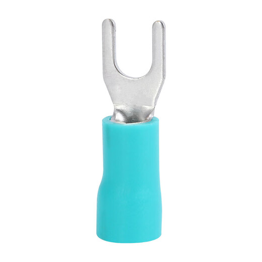 SV12532 Fork-shaped cold press terminal SV2324256 Pre-insulated sleeve Y-type U-type terminal 1000 SV5.5-8 (M8) 500 pieces/pack Black