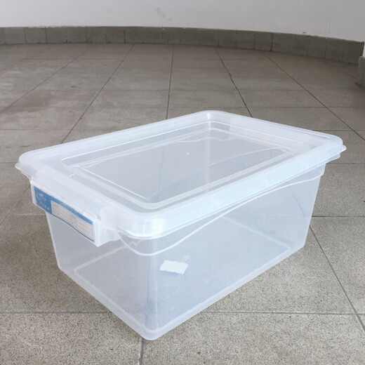 TMJD MISS große Frischwahrnehmungsschachtel mit Deckelhotel Küche verdickte Kunststoff Frischwahrnehmungsbox Rechteckige kommerzielle Label mit großer Größe Super High Style 9928: 52*37*23 cm