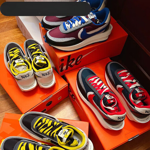 
Nike (NIKE) Sacai Undercover Takahashi Shield Co-branded Running Shoes DJ4877-001-300-600 Gray Black and Yellow DJ4877-001 44.5