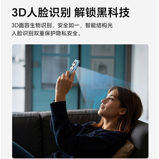 Select Honor K80 new mobile phone 7.2-inch large screen 5G full network 512G large memory large battery student and elderly phone sky blue 16GB+1TB