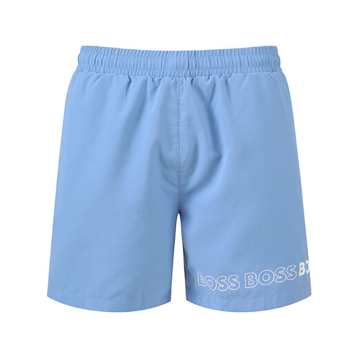 Hugo -Chef Hugoboss New Herren Black Series Beach Swimming Shorts offizielles Flaggschiff 50469300 829 Orange S