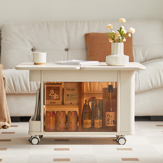 Table basse à domicile de Lin, canapé, petite table d'appoint, salon mobile, petite table d'accueil, petit appartement nouveau modèle LH202J1
