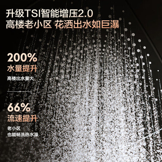 Haier Mailang set, no condensation water K70SGT zero cold water under-mounted fan, 16-liter household gas water heater, first-class energy efficiency, constant temperature and silent, 20% national subsidy