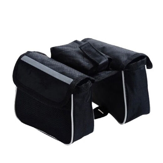 
Bicycle package, upper tube bag, cycling package, front beam bag, mountain bike package, upper tube bag, beam bag, black