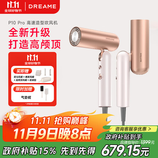 Chaimi P10 Pro Portable Folding Mini High-speed Pocket Stylist Hair Dryer Negative Ion Hair Care Quick-drying Hair Gift for Business Travel Australian White Rose AHD52