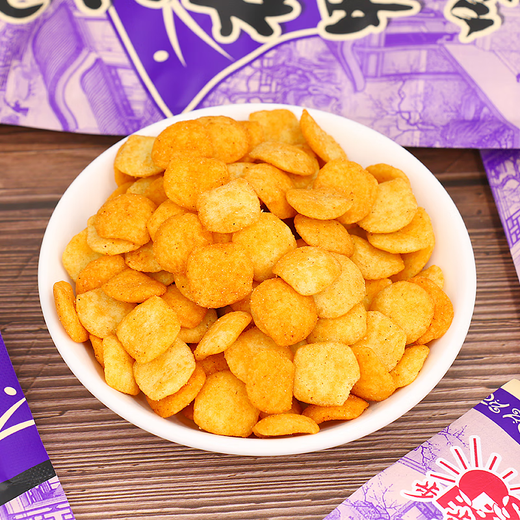 Schritt für Schritt 8090 Kindertag Nanjing Nostalgische Snacks und ungezwungene Snacks Internet Celebrity Füllt Hunger Puffed Food Nanjing Duck etwa 400 g 20 Packs