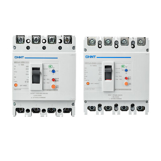 Chint boîtier en plastique disjoncteur 3P100 protecteur de fuite NM1LE125S4300 protection contre les fuites 250S400S interrupteur d'air 4P 40A 4p
