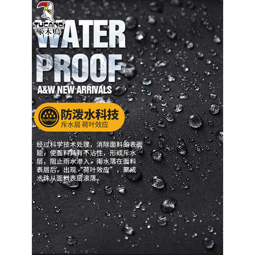 Woodpecker Jacket Men's Cotton Jacket Men's Jacket Autumn and Winter Cotton Jacket Men's Windproof and Waterproof Plus Velvet Thickened Down Jacket Men Khaki Plus Velvet XL (Recommended 120-145 Jin Jin equals 0.5 kg)