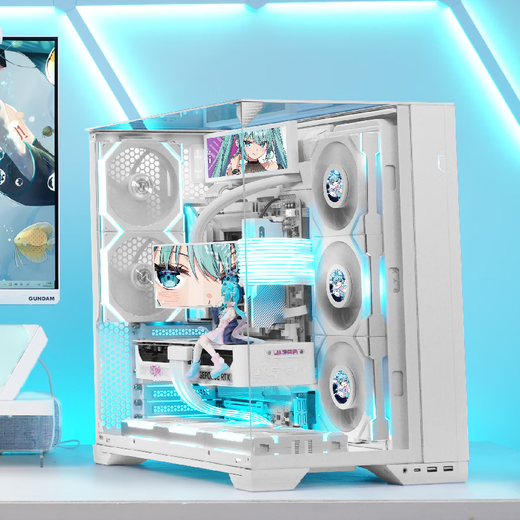 ASUS 5090 D graphics card host 5080 24-period interest-free host Bauhaus sea view room vision 9800x3d DIY desktop game assembly computer complete machine R7 9800X3D+RTX5070TI丨2