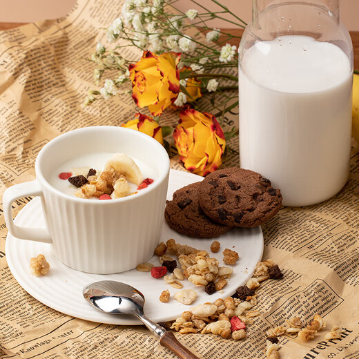 Calbee instant oatmeal, original fruit oatmeal 600g, non-fried nutritious meal replacement breakfast snack imported from Japan