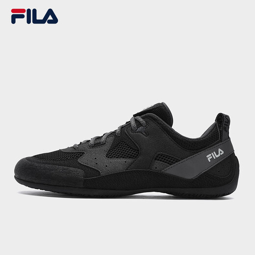 
FILA official men's shoes and sneakers 2025 autumn new colored stone shoes thin sole shoes casual shoes training shoes black/wrought iron grey-BF 42