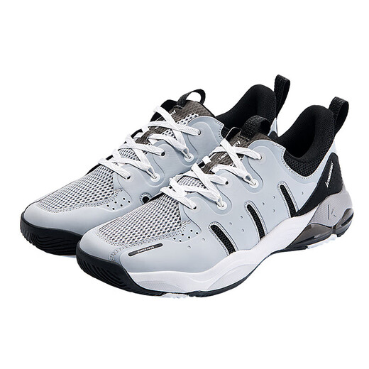 Kawasaki (KAWASAKI) new badminton shoes Xingji men and women professional sports anti-shock and anti-twist carbon plate sports shoes Xingji K1B20-C32018 Gray 41
