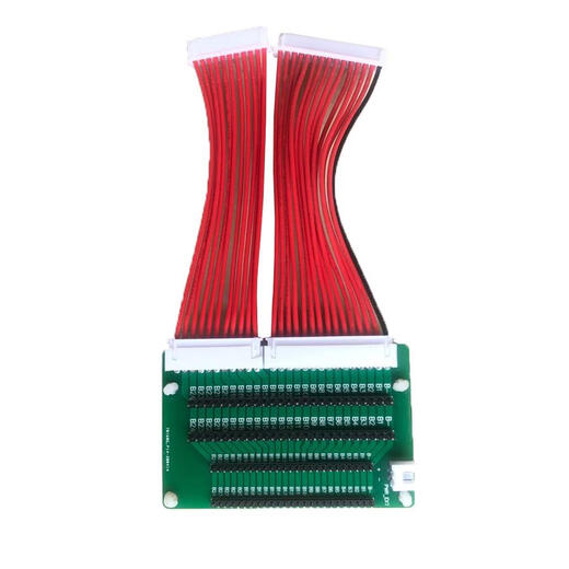 JK lithium battery high current active equalizer adapter board 2-24 string equalization 2.0 to 2.54 line sequence detection board 2-24 string equalization adapter board