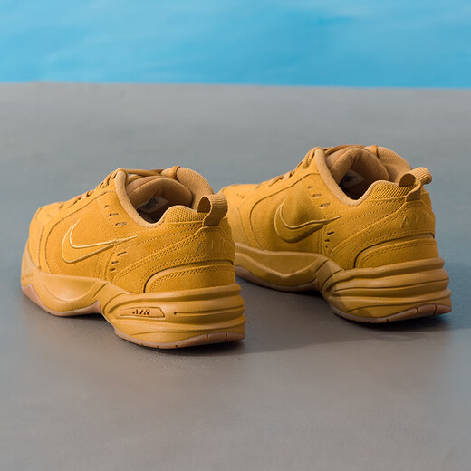 NIKE Men's Shoes Retro Dad Shoes 2026 New Spring Warmth Increased Casual Shoes Air Cushion Cushioning Wear-Resistant Training Shoes Wheat Brown-700 Thickened and Warm 43 Shoe Inner Length 27.5cm