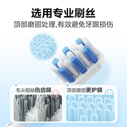 Midea electric toothbrush head TY2 compatible with S1PX/MR1 new version/S5/YS7/YM3/YM6pro/YM502 brush head*2