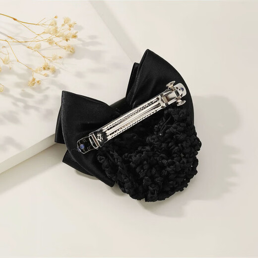 Xiangwan hairpin professional head flower plate hair net bag nurse stewardess bank property hotel front desk hairpin bow hair cover