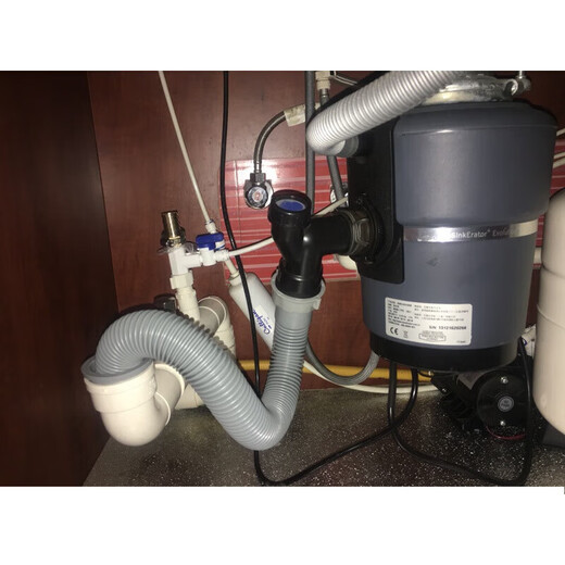 Installation, disassembly and repair of InSinkEasy kitchen garbage disposer and hot drink machine from the US version to the Chinese version, military green