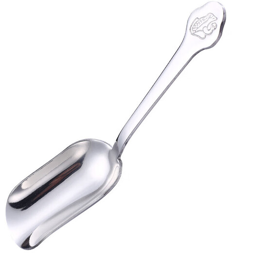 Shantou Lincun thickened stainless steel teaspoon tea spoon metal tea spoon tea tea spoon Kung Fu tea set tea ceremony accessories stainless steel tea spoon