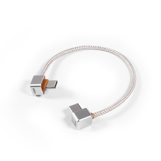 DdHiFi TC03SS TC03SL TC03LL Dual USB-C OTG decoding cable Mesh sleeve oxygen-free copper small tail cable TC03LL (15CM)