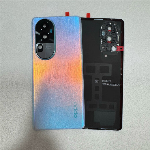Suitable for OPPOreno10 original back cover Reno10pro 10Pro+ original back cover mobile phone battery back case reno10 Yuehai black with lens