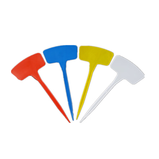 Benxinnong plastic large ground sign gardening label gardening sign plant sign sign sign brand 45 cm long sign mixed color 50 pcs