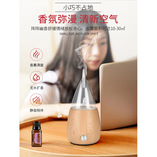 Shantou Lincun pure essential oil cold incense diffusion furnace household negative ion atomization aromatherapy nasal static incense waterless aromatherapy machine engraved logo large quantity wholesale contact customer service