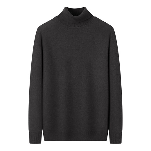 Shanshan 100% pure wool sweater men's 2025 autumn and winter new thin warm turtleneck sweater sweater bottoming shirt top