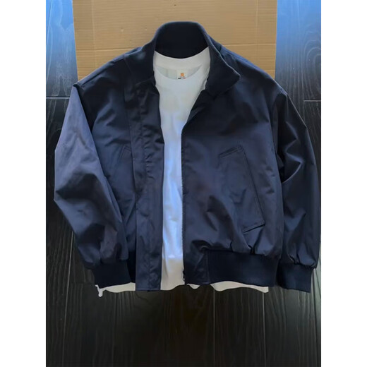 
Katuchi American cleanfit flight coach jacket men's spring and autumn loose trend high street work baseball jacket black XL