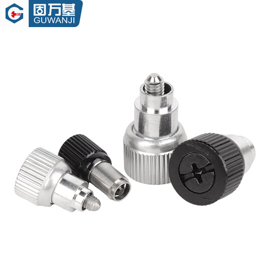 GUWANJI (GUWANJI) riveting loose screw PF25 (42) panel fastening spring screw M3M4M5M6M8M10-0/1/2/3 silver (PF25) PF42-M3-0 (nail length 12.8) 10 pieces